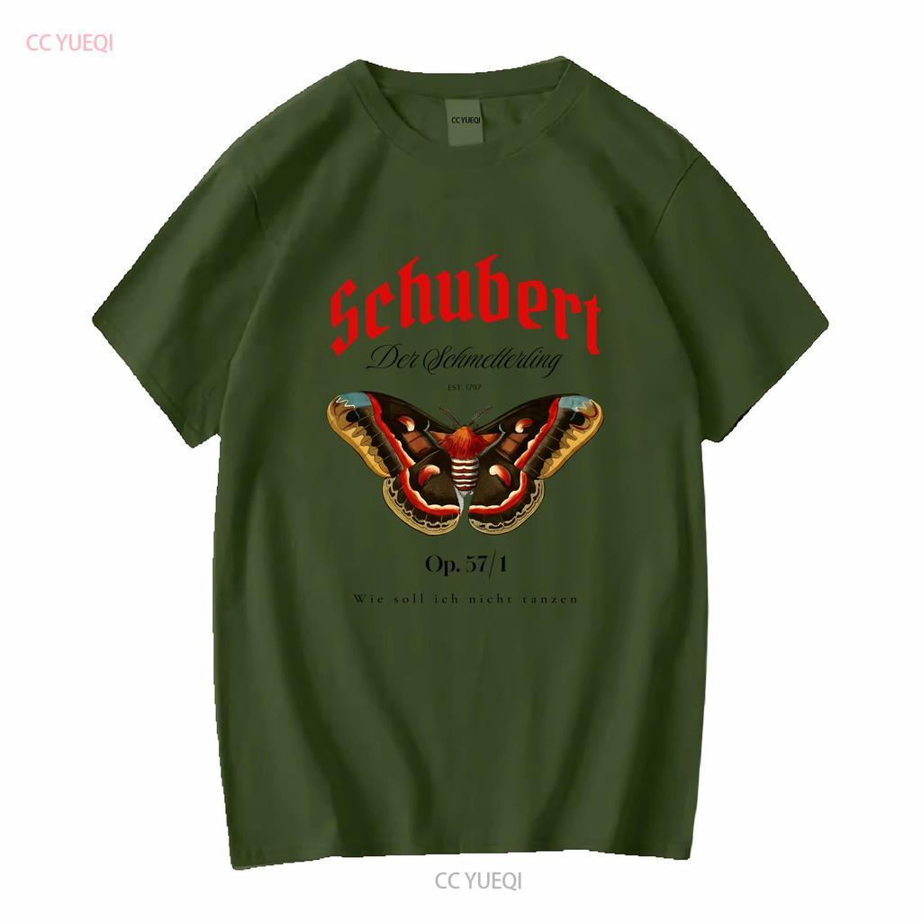 Adult Franz Peter Schubert band T Shirt Austrian Composer Classical Music rock Beethoven Mozart Ave Maria metal vintage Washed
