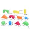 Foam Building Blocks Large Size Assembled Puzzle Children'S Toys Early Education Kindergarten Software Eva Color Building Blocks