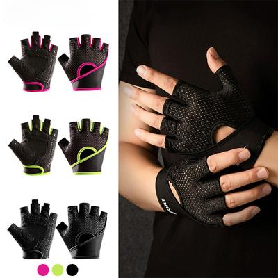 1 Paar Fahrradhandschuhe, Fahrradhandschuhe für Männer und Frauen, mit Anti-Rutsch, geringem Gewicht, guter Passform, Halbfinger-Fahrradhandschuhe