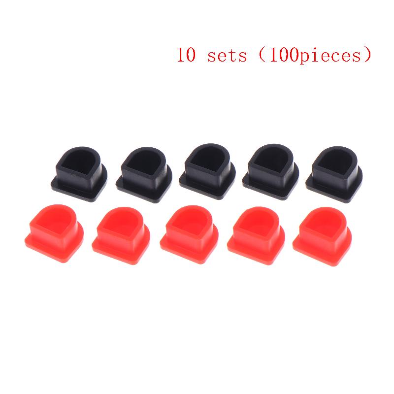 50A Connector Cable Kits 20 100pcs Insert Cover Cap High Strength Sealing Accessories for Industrial EquipmentHot Sale