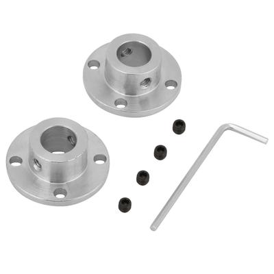 2 stücke M4 Starre Flansch Kupplung Motor Welle Koppler Stecker ID 12mm OD 18mm