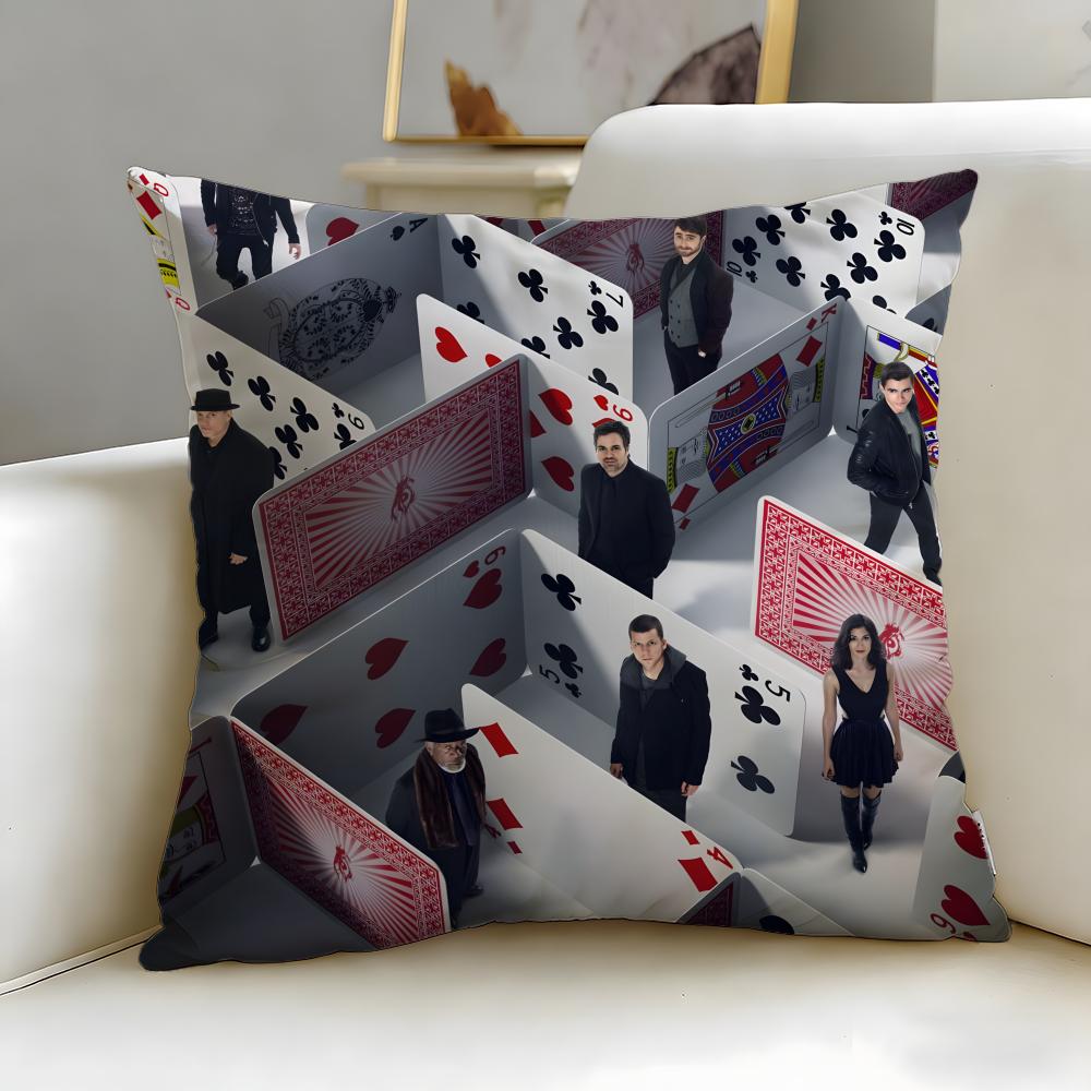 Klassischer Film Now You See Me Kissenbezug Weich & Leicht zu Waschen – Vielseitig für Sofa, Bett, Reise und Büro