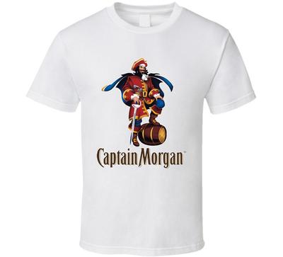 Captain Morgan Pirate Barrel Graphic T-shirt
