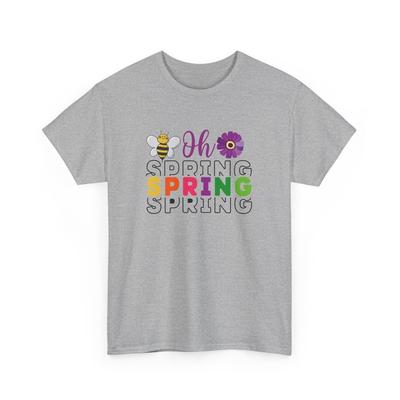 Blooming Garden T-Shirt | Vibrant Spring Botanical Tee | Oh Spring