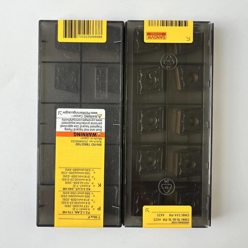 Original Sandvik / CNMG160616-PM 4425 /CNC lathe carbide blade tool 10 Pcs