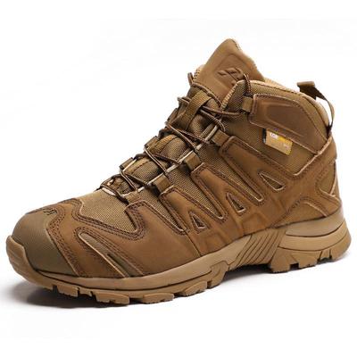 Botas tácticas para hombre, botas militares para hombre, zapatos de seguridad impermeables para el desierto, zapatos de seguridad para el trabajo, zapatos de escalada y senderismo, botas al tobillo para hombre al aire libre