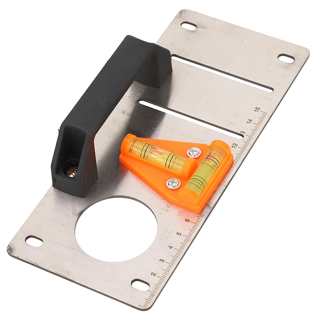 Edelstahl Wasserwaage Messen Markieren Positionieren Schlitzschablone Bauwerkzeug