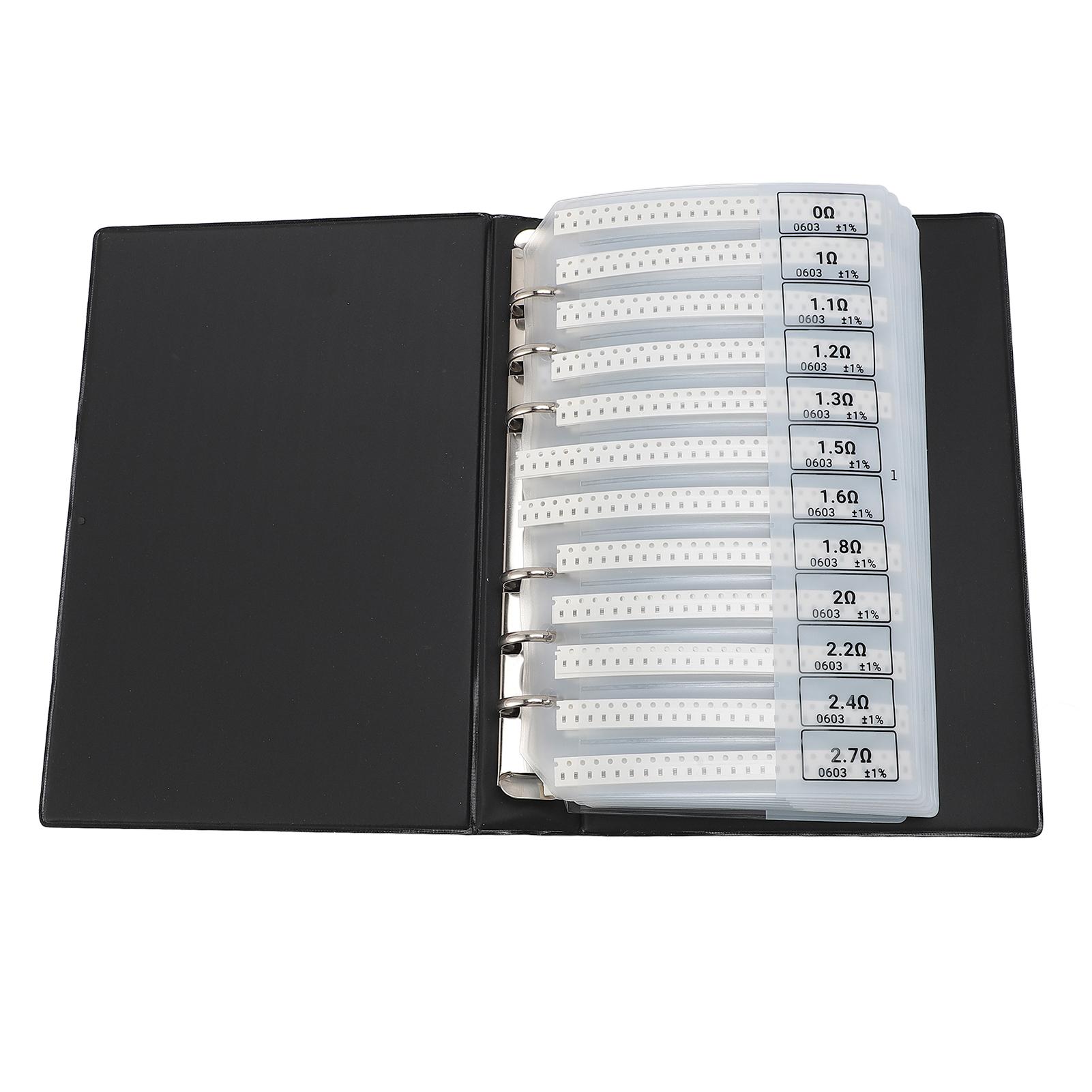 

1percent 0603 SMD Resistor Sample Book 170 Values Resistor Kit 50 Each 1percent Accuracy Electronic Components
