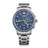 Victorinox Alliance Sport Chronograph Watch, Stainless Steel Case (316L/Forged), Blue Dial, Stainless Steel Bracelet, 241817