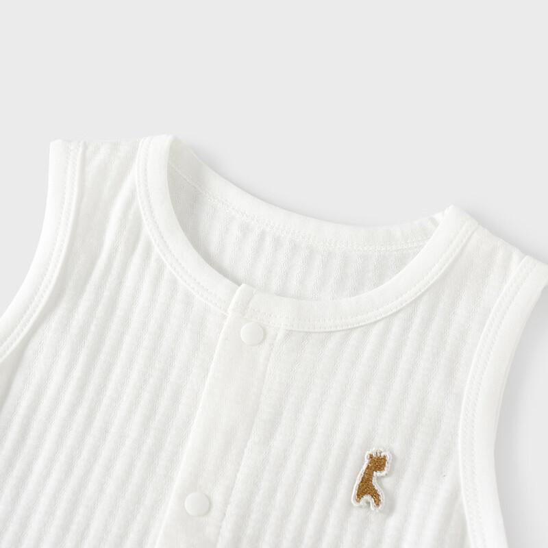 TONGTAI Infant Sleeveless Pure Cotton Pipa Romper