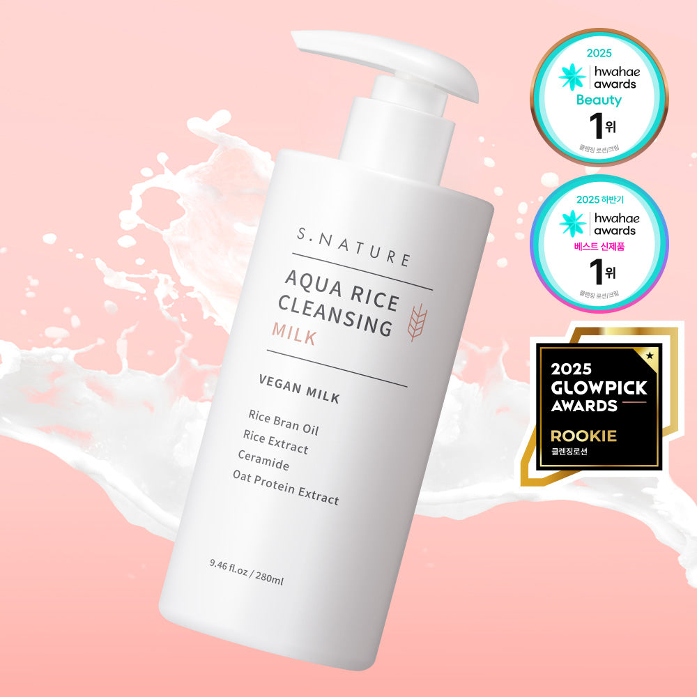 S.NATURE Aqua Rice Cleansing Milk 280ml