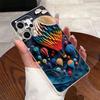 Casing For Oppo Reno14 / Reno 14F / Reno 14 Pro Clear Silicone Jelly Soft TPU Back Cover Cute Rabbit Cat Dinasaur Phone Case