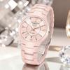 LIGE Elegant Women Watches Fashion Ceramics Small Dial Ladies Quartz Watch Date Week Display Luxury Woman Wristwatch Reloj Mujer