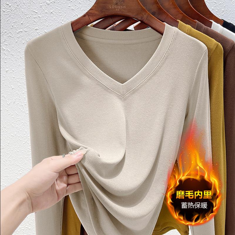 Black Women's Long-sleeved Summer New Half-sleeved Slim-fit T-shirt Simple Versatile Top Women