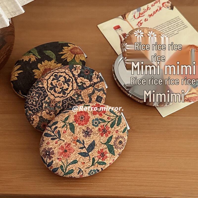 Fumede Retro Klapp-Doppelspiegel-Set