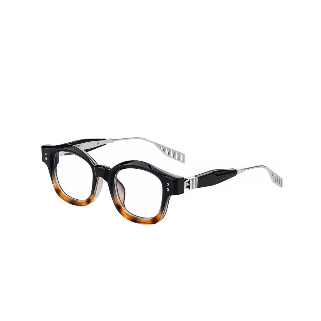 New European and American fashion box color-changing sunglasses men's personality trend outdoor driving sunglasses men