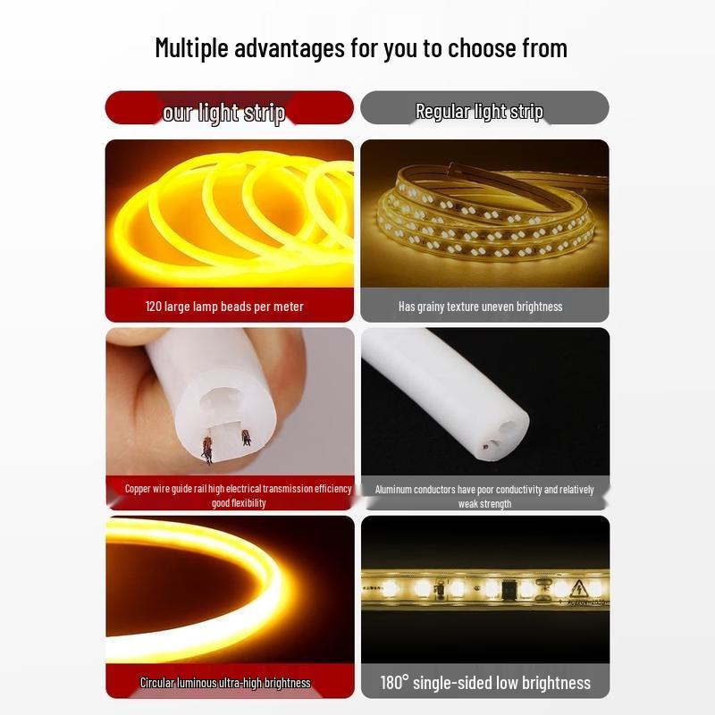 Bandă LED Flexibilă din Silicon OEING