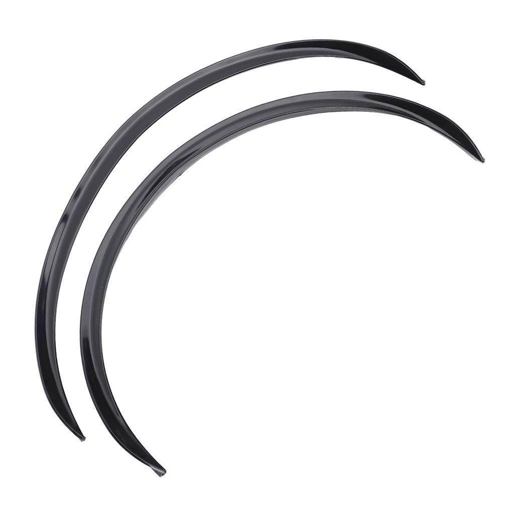 1 Pair Wheel Tires Eyebrow Strip 72cm Left Right Anti Collision Scratch Proof Mudguard Flare Arch