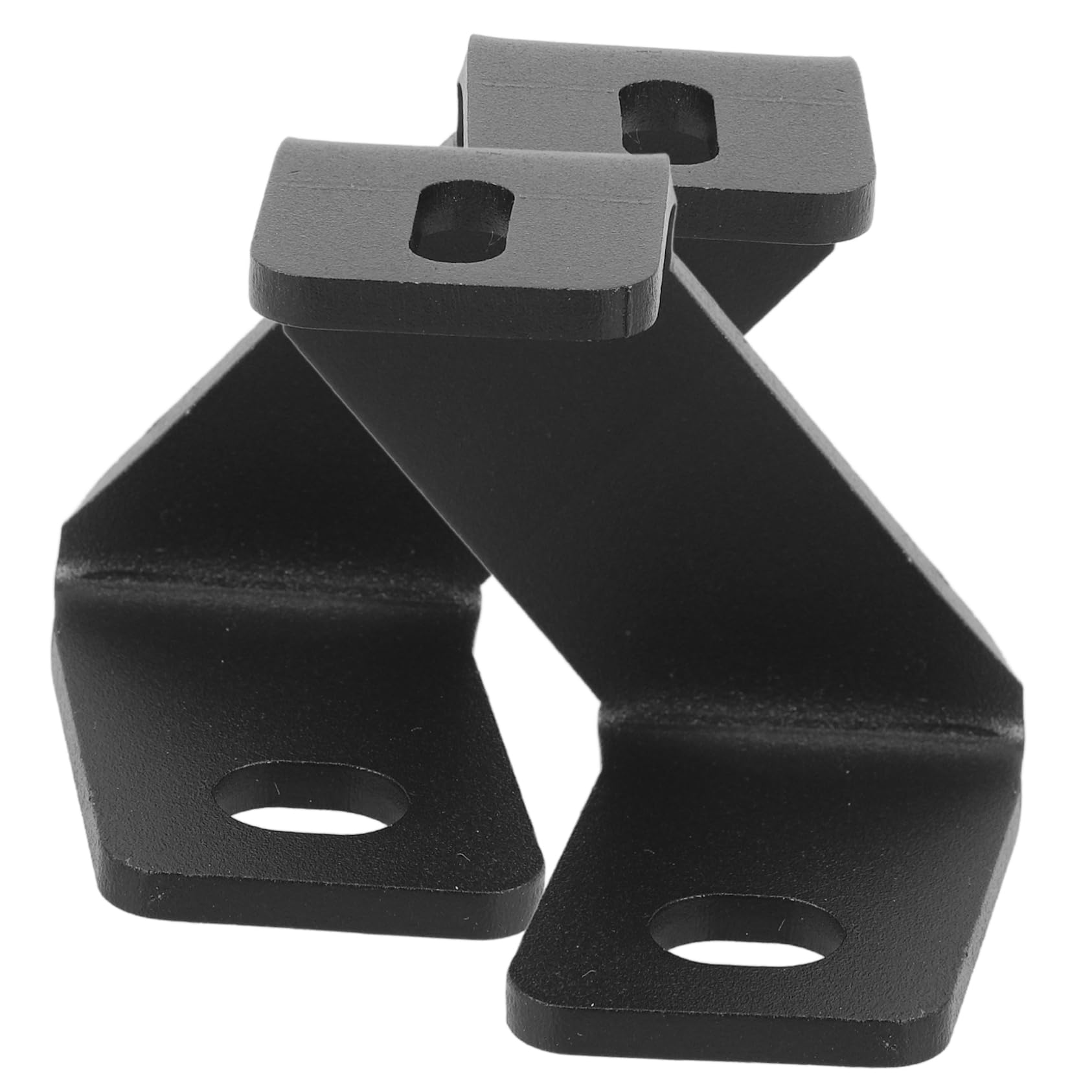 

VORCOOL 1 Pair Car Hood Light Bar Mount Car Light Bracket Spotlight Mounting Bracket Light Bar Bracket Car Supply Ferromangan 5.50X4.50X3.00CM чёрный