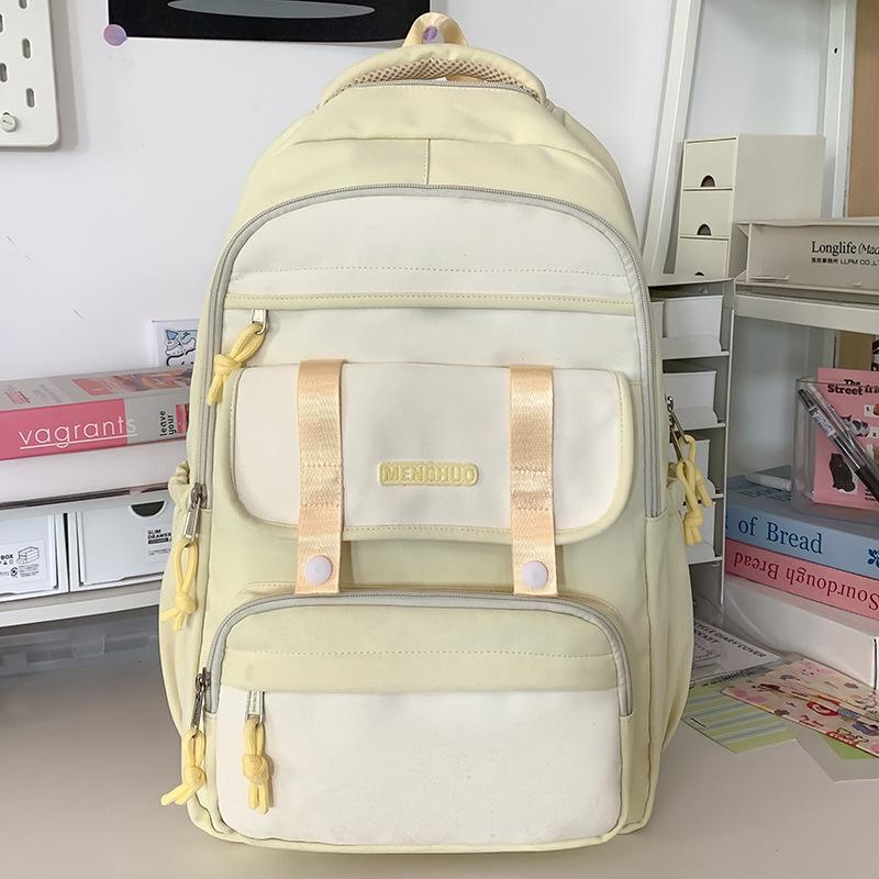 Children's Schoolbag Female Primary School Students Large Capacity Backpack Multi-layer Junior High School Students High School Students