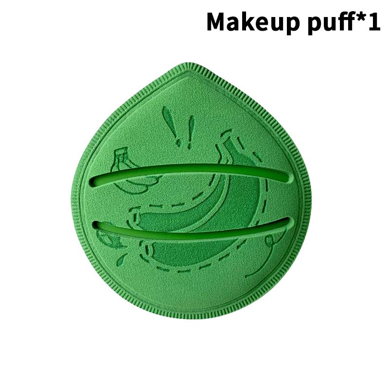 1PCS Creative Foundation Powder Puff Super Soft Air Cushion Makeup Blender Sponge Wet And Dry Dual Use Cosmetic Applicator
