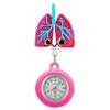 Shiny Cartoon Nurse & Doctor Badge Reel with Retractable PVC Pocket Watch Clip