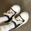 Thick-soled leather surface CM invisible inner height increase, spring and autumn style height increase casual board shoe bread