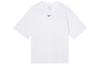 Sportswear Essentials T Shirts Women's White Crew Neck Moderate Straight Fit DD1238-100