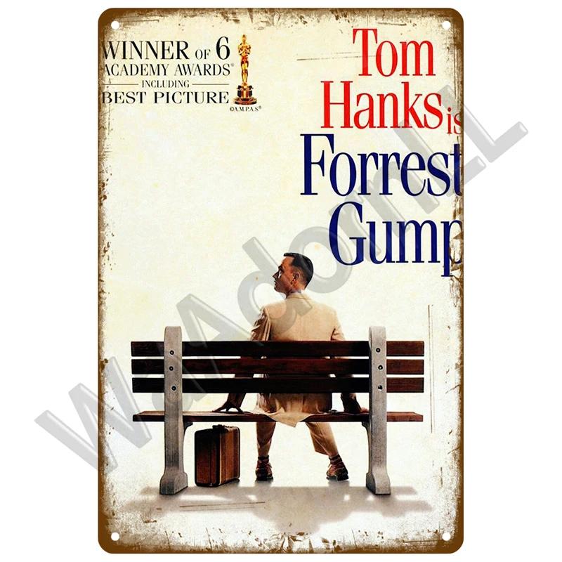 Retro Tin Sign Aesthetic Living Room Metal Wall Decor Decoration Cinema Vintage Metal Sign Movie Industrial Deco Films Poster