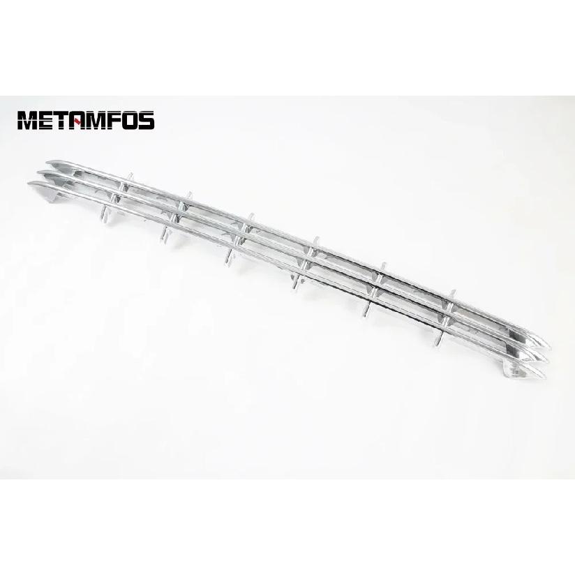 Front Bumper Grille Racing Grill Cover Molding Trim For Toyota Corolla Cross -2024 2025 Chrome Accessories Car Styling