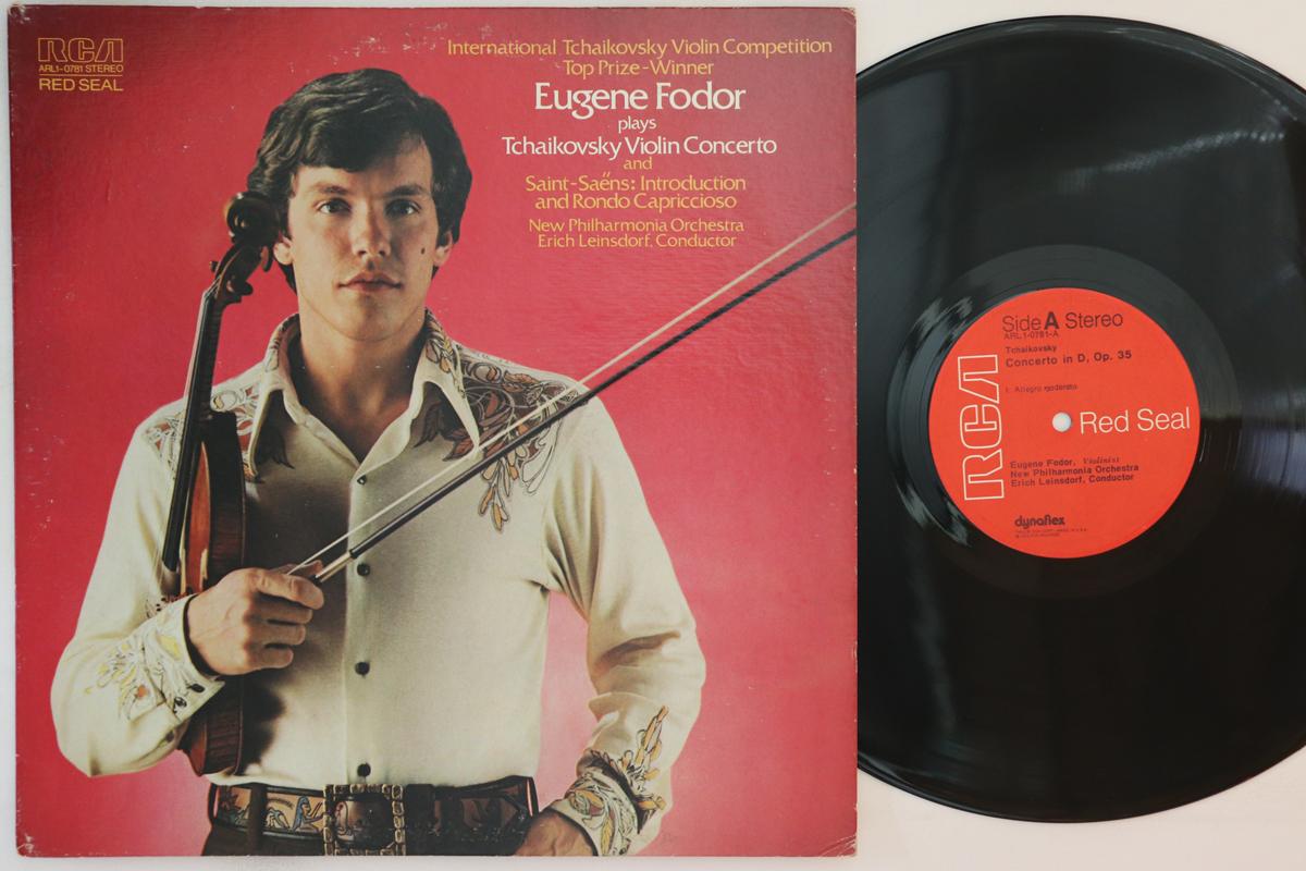 

LP Record EUGENE FODOR NEW PHILHARMONIA ORCH Tchaikovsky Violin Concerto In D O ARL10781 RCA RED SEAL 1974 US Classical Used