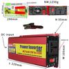 2000W Modified Wave Power Inverter: 220V for 12V/24V/48V/60V Solar and Car Use