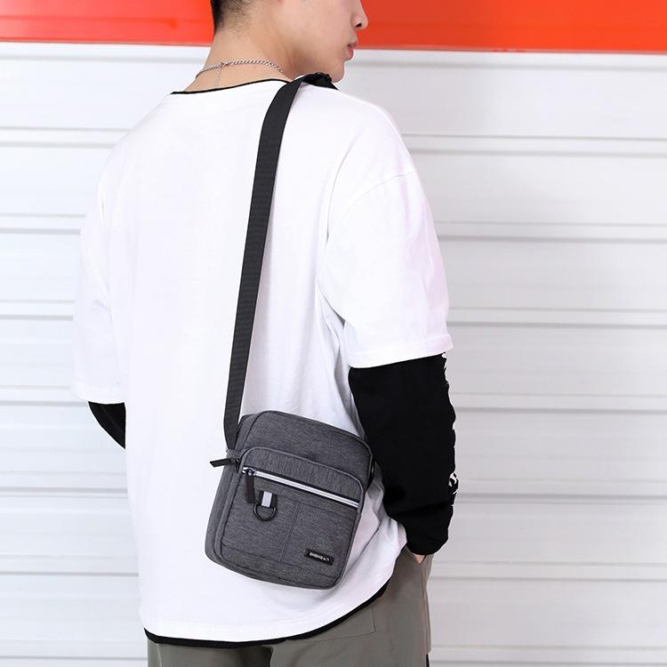 2023 Men's Oxford Cloth Lightweight Shoulder Backpack for Elderly Travel