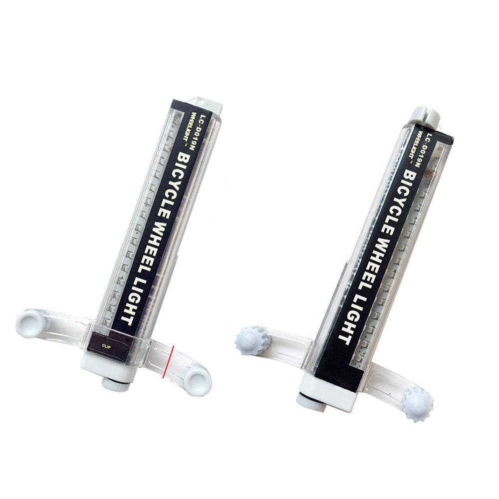 RGB Waterproof Outdoor Bike Accessories Bicycle Valve Lights Cycling Wheel Lamp Bike Spoke Light