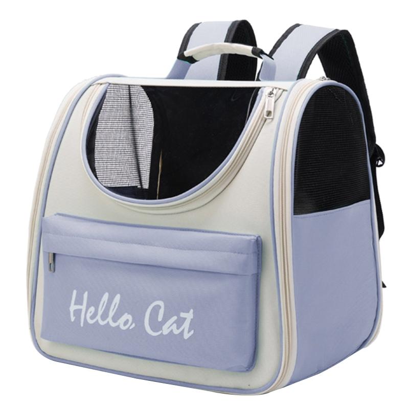 

Small Dog for Carrier Backpack for Travel Pet Travel for Carrier Bag Big Capacit синий