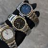 Retro Square Watch Men'S Calendar Mori Steel Belt Business Versatile Casual Luminous Non-Mechanical Quartz Watch