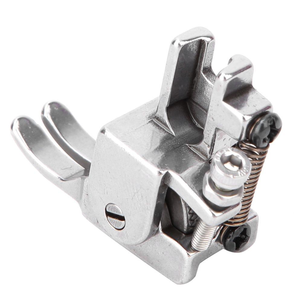 Adjustable Presser Foot Thick Material Heavy Duty Flat Sewing Machine Steel Durable Roller Presser Foot Sewing Embroidery