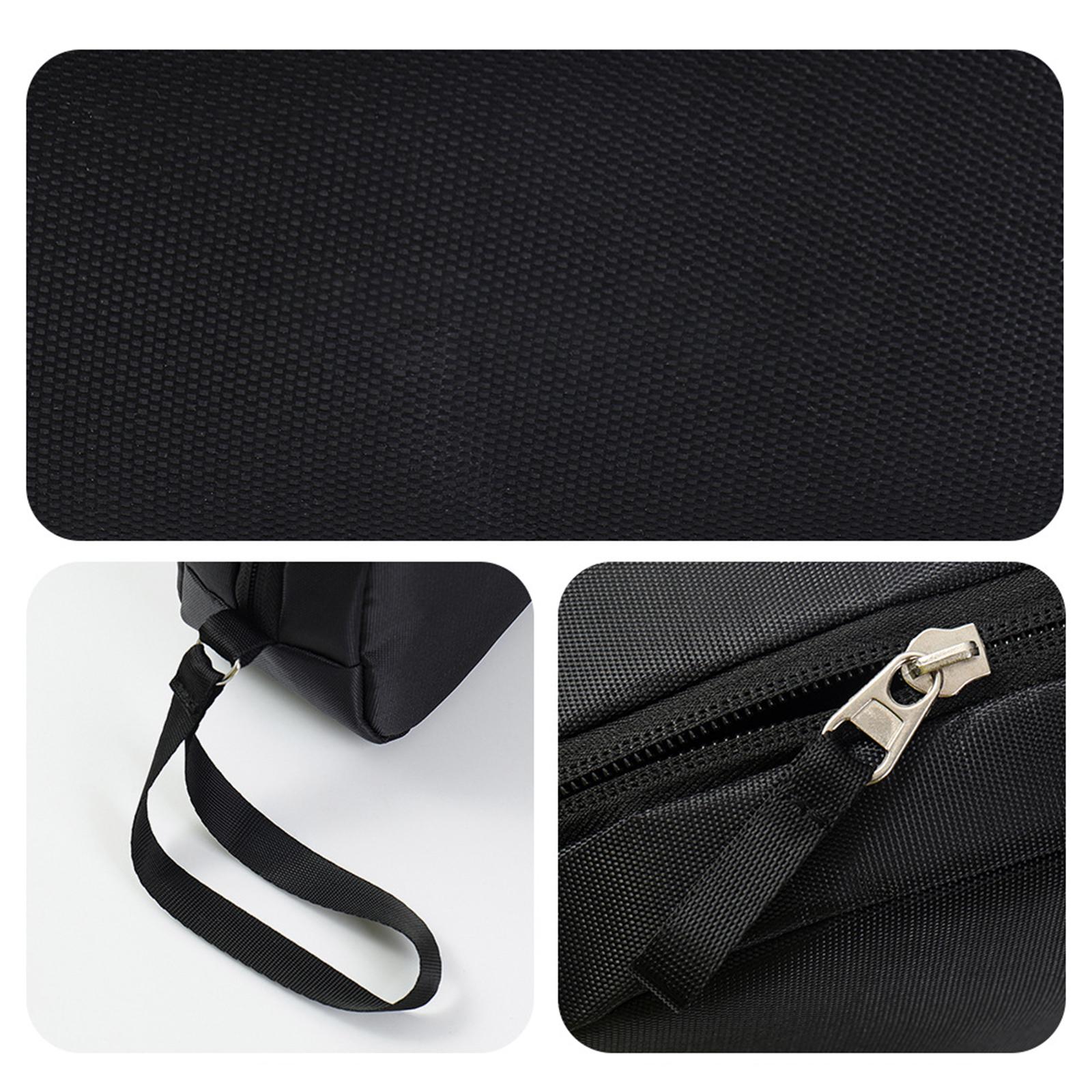 

Multiple Compartment Electronics Storage Case Abrasion Proof Keeps Cables Organized Prevents Tangling Damage Portable S чёрный