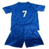 New Arrival Sublimation Printing National Inspired Custom Logo Breathable Short Sleeve Daily Training Outdoor Football Shirt