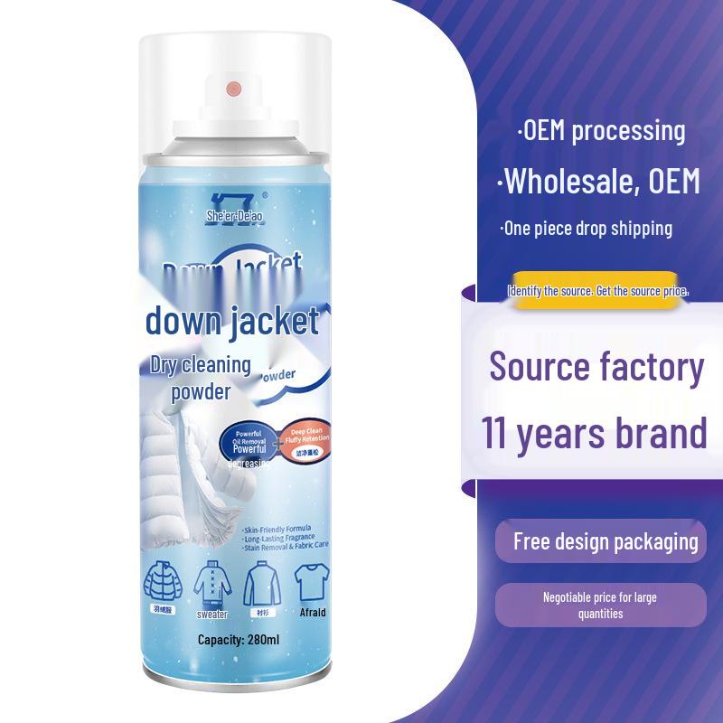 Waterless Down Jacket Dry Cleaning Spray None