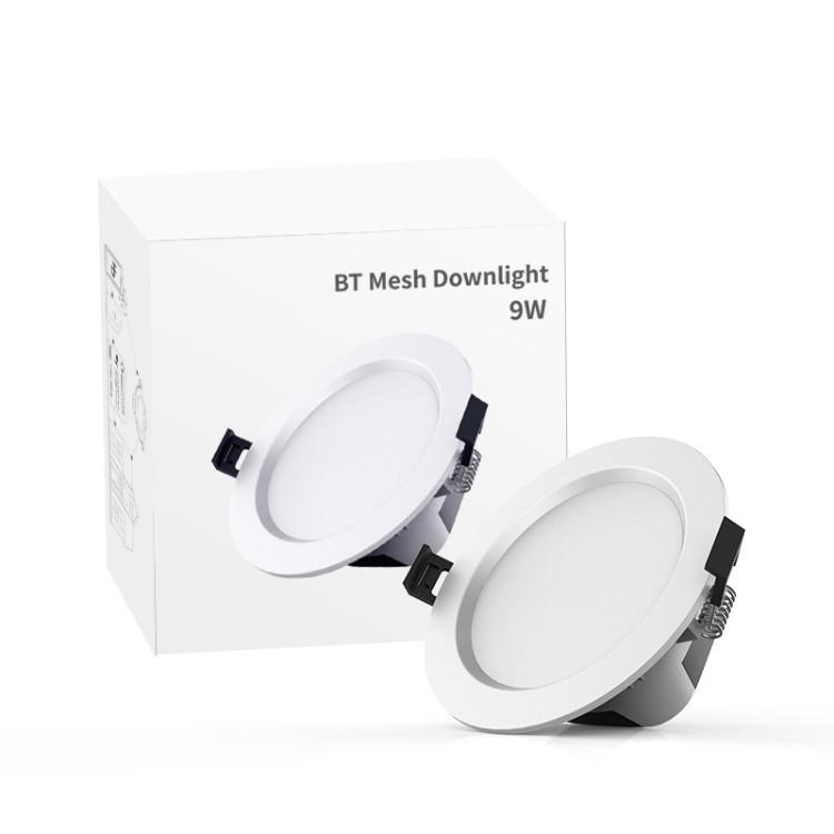 

RGBCW Smart LED Bluetooth Downlight, 7-Color Dimming, Music Sync, Timing, 4-Inch, 9W 5W EU Standard