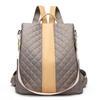 Women's 2024 Large-Capacity Lightweight Oxford Cloth Casual Backpack