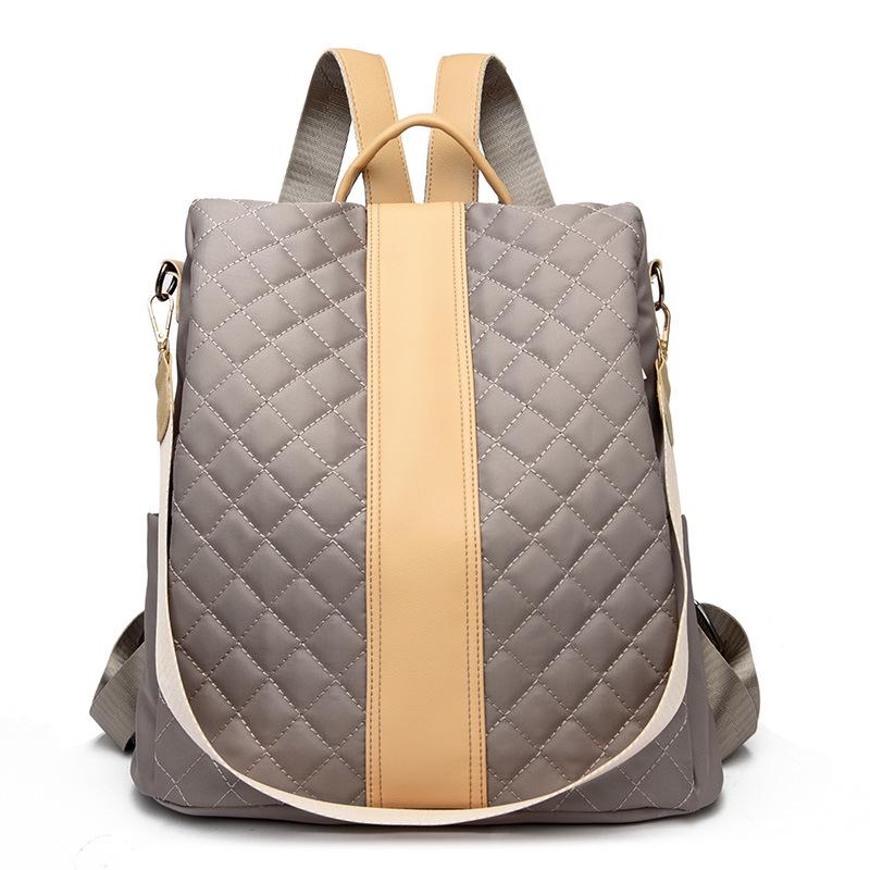 Women's 2024 Large-Capacity Lightweight Oxford Cloth Casual Backpack