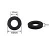 Washer Sealing Rings 2pcs Black For Replacement Seal Silicone Parts