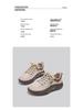 2024 Autumn Women's White Sneakers: Korean Style, Trendy, Versatile Thick Sole Loafers XQ5801