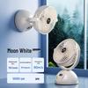 Silent USB Wall-Mounted Multi-functional Fan with Long Battery Life and Smart Digital Display