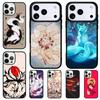 Anime Fox Phone Case for iPhone 17 Air 16 15 11 12 14 13 Pro Max Shockproof Cover