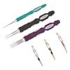 6pcs 0.75mm Dreadlocks Crochet Hook Tool for Hair Weaving 1 2 3 Hooks Dreadlock Interlocking Tool