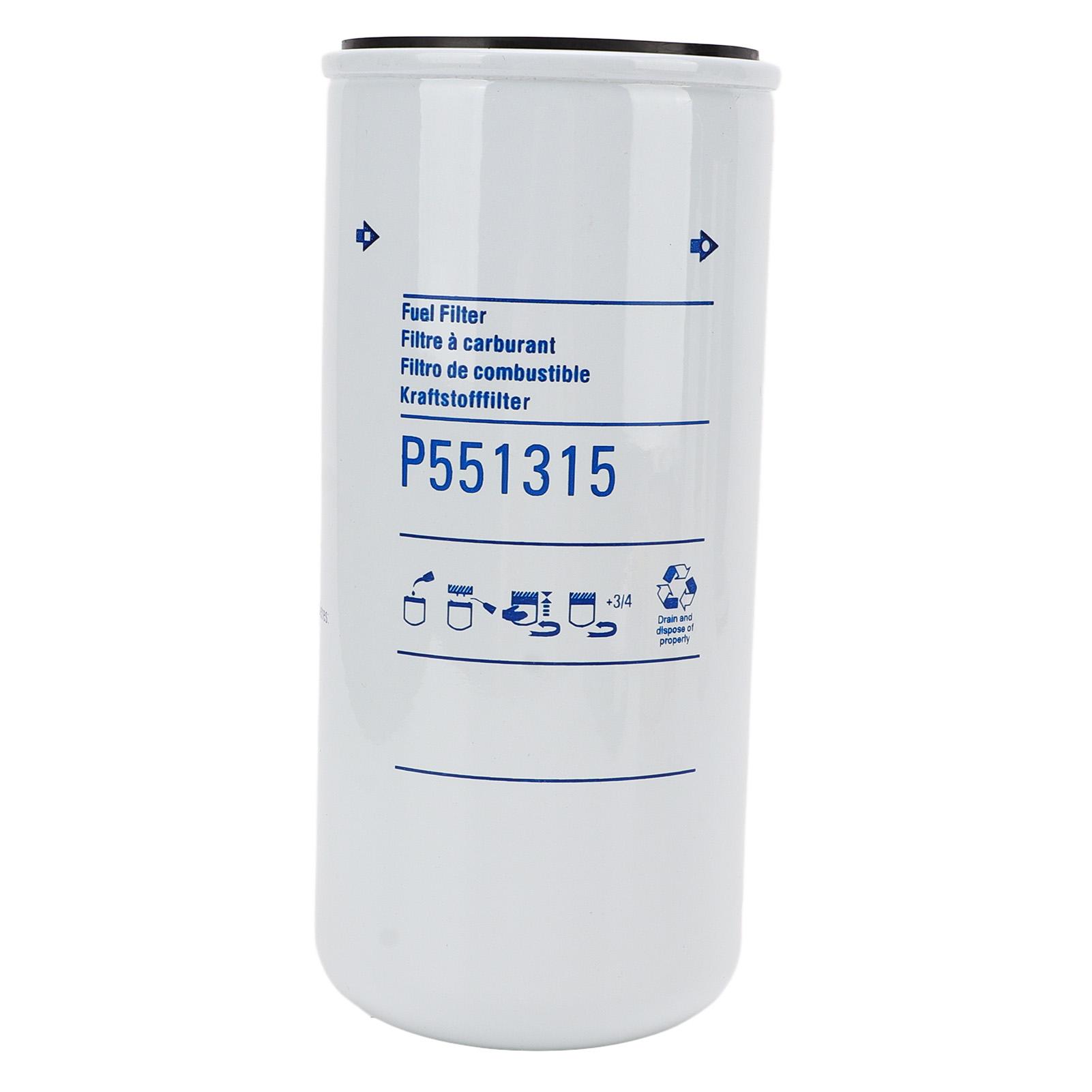 

Spin On Fuel Filter P551315 Fuel Water Separator for Automotive Diesel Engine Power Hydraulic System