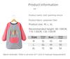 New Waterproof Apron Children's Eating Drawing Outerwear Dirt and Oil Resistant Apron for Boys and Girls Kawaii Kitchen Cover